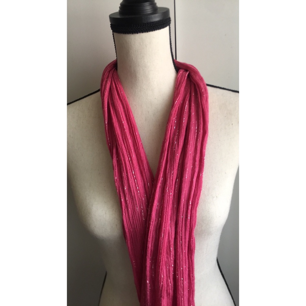 Pink Scarf - Picture 2 of 2